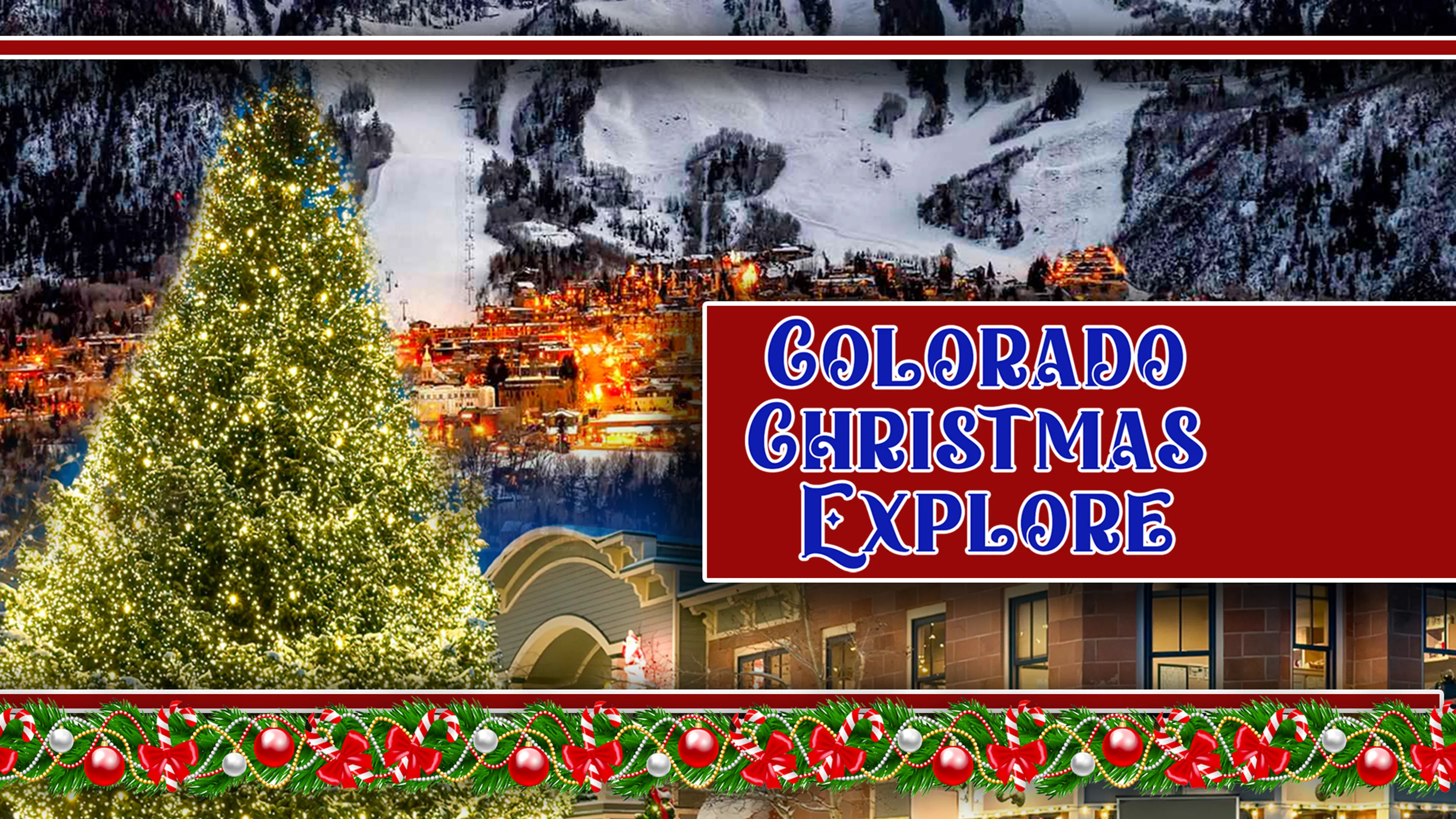 Colorado Christmas Explore poster